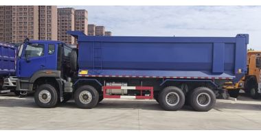 Sinotruk Hohan Dumper Truck 8×4 will be sent to Sudan