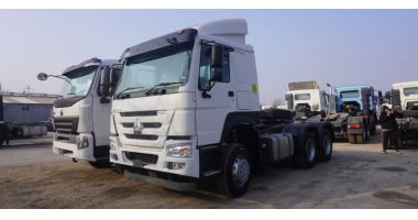 Sinotruk Howo 6x4 tractor truck 420 is ready sent to Sudan