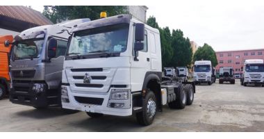 Sinotruk Howo 371 6×4 Truck Tractor is ready shipping to Sudan