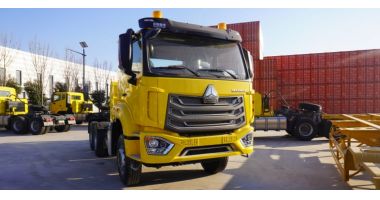 Sinotruk Howo New Truck Model 6x4 Tractor Head will be sent to Port Sudan