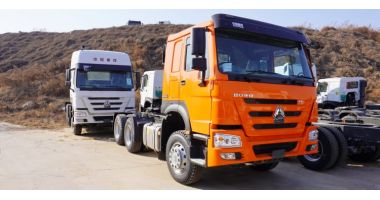 Sinotruk Howo 371 6x4 Tractor Truck is ready shipping to Sudan Khartoum