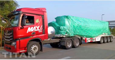 40cbm Cement Powder Semi Trailer will be sent to Sudan