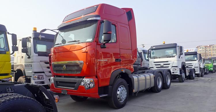 Sinotruk Howo T7H Tractor Truck for Sale in Sudan