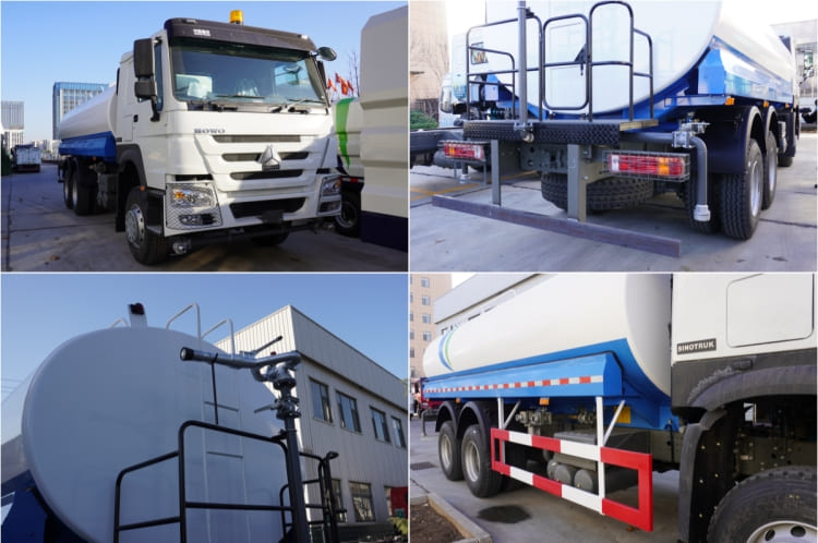 Howo 20 Cbm Water Tanker Truck for Sale Near Me in Sudan