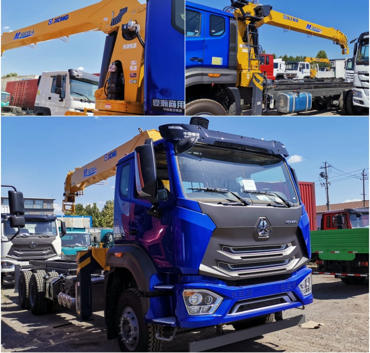 Sinotruk Howo Truck New Model Hohan Side Loader Truck for Sale in Sudan