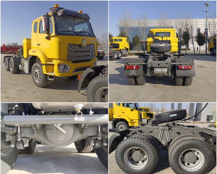 Sinotruk Howo New Truck Model 6x4 Tractor Head for Sale in Port Sudan