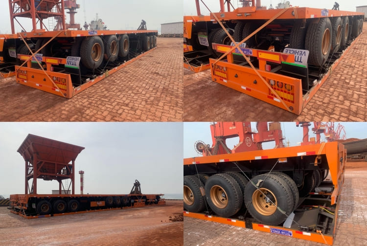 Flatbed Semi Trailer for Sale in Sudan