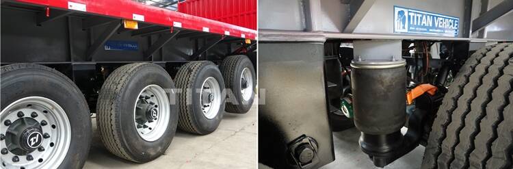 How Much is 40 Feet Flatbed Semi Trailer for Sale Manufacturers in Sudan Suakin