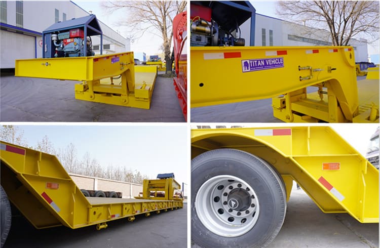 Tri Axle Removable Gooseneck Lowboy Trailer for Sale in Sudan