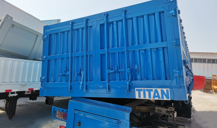 3 Axle Side Dump Semi Trailer Capacity for Sale in Sudan