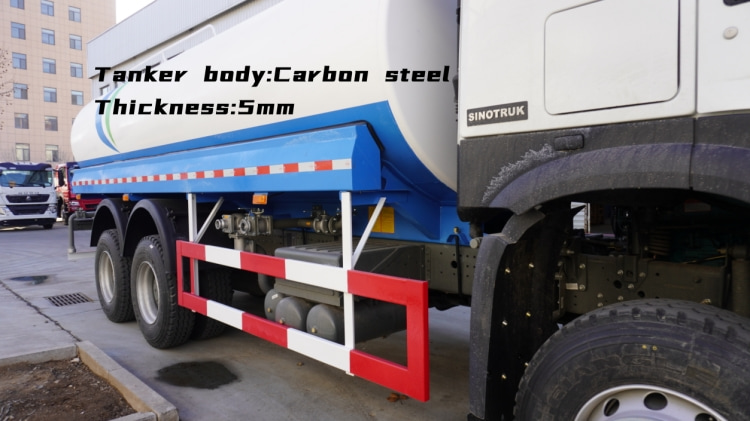 Steel Water Tanker for Sale in Sudan | Water Tanker Price | Sinotruk Howo 371