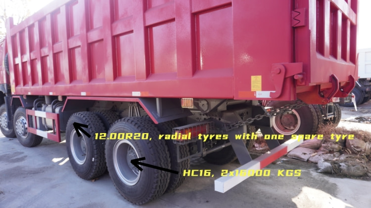 Howo Tipper Truck for Sale in Sudan | Howo Sinotruk 371 Price | Howo 8x4 Dump Truck