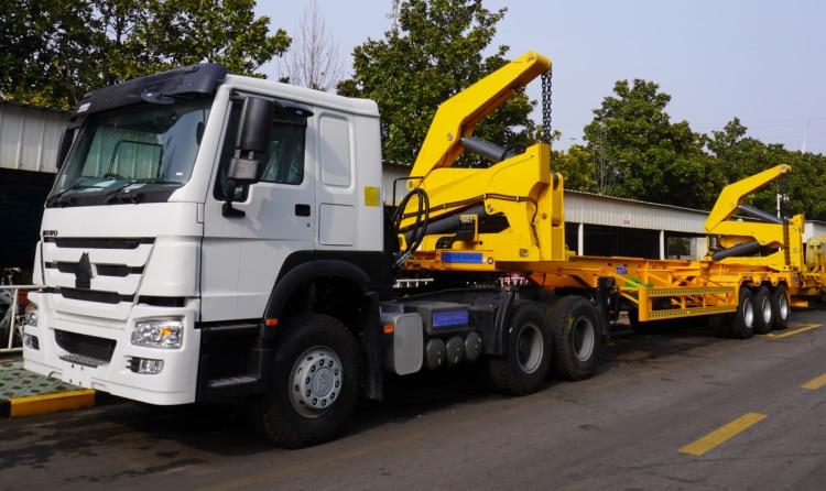 Side Loader Truck in Sudan | Howo Sinotruk Price | Side Lifter | Sinotruk for Sale