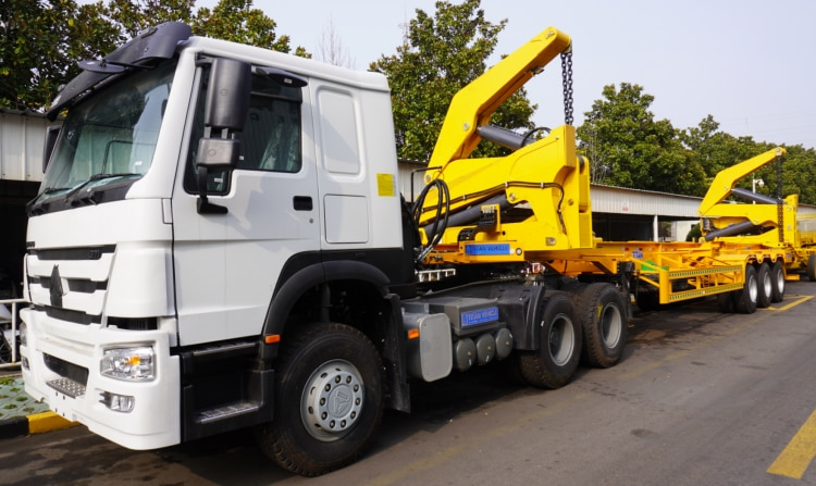 Side Lifter in Sudan | Side Loader Truck | Sinotruk for Sale | Howo Siontruk Price