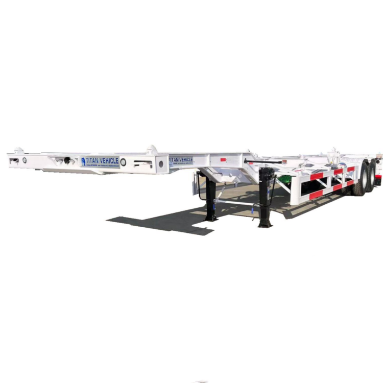40ft Gooseneck Skeletal Trailer
