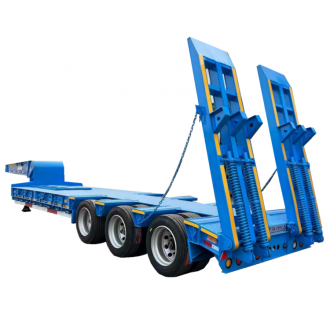 Tri Axle Semi Low Bed Trailer