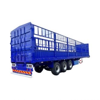 60 Ton Fence Cargo Truck Trailer