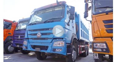 25 Cubic Howo 6x4 Tipper Truck