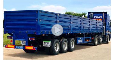 Multi types of sidewall trailer